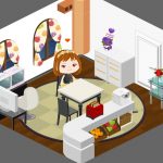 ピグのお部屋がちょっとポップになりました。