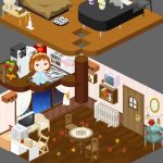 ピグの部屋に中二階